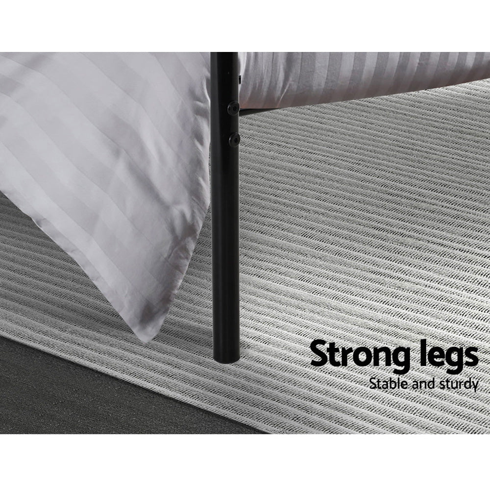 Artiss Bed Frame Single Metal Bed Frame SOL